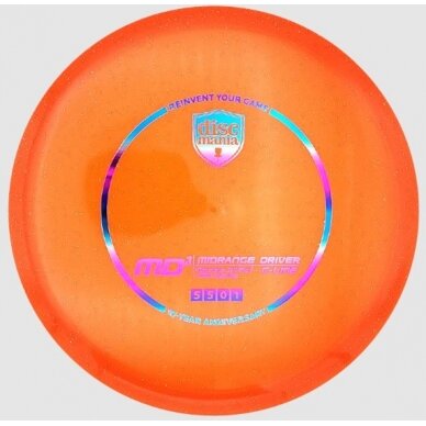 Diskgolfo diskas Midrange Driver C-LINE Orange 1 Diskgolfo diskas Midrange Driver C-LINE Orange 1