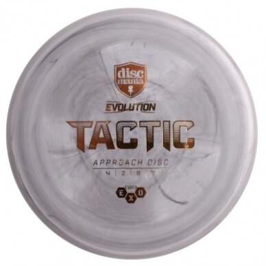 Diskgolfo diskas Midrange Driver HARD EXO TACTIC Evolution Grey 1 Diskgolfo diskas Midrange Driver HARD EXO TACTIC Evolution Grey 1