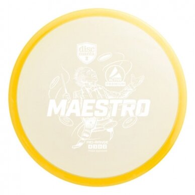Diskgolfo diskas Midrange Driver MAESTRO Active Premium Yellow 1 Diskgolfo diskas Midrange Driver MAESTRO Active Premium Yellow 1