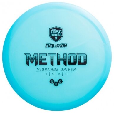 Diskgolfo diskas Midrange Driver NEO METHOD Evolution Light blue 1