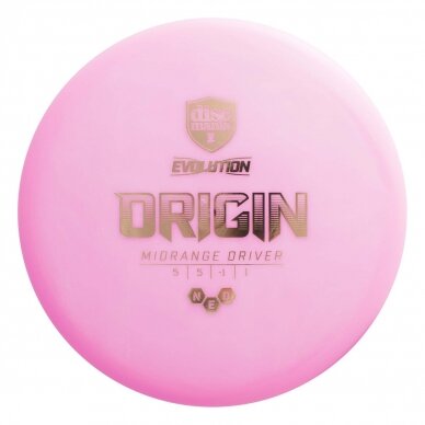 Diskgolfo diskas Midrange Driver NEO ORIGIN Evolution Pink 1 Diskgolfo diskas Midrange Driver NEO ORIGIN Evolution Pink 1