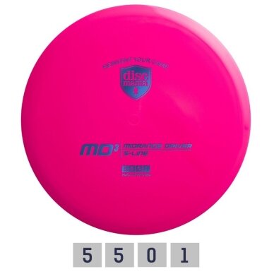 Diskgolfo diskas Midrange Driver S-LINE MD3 pink Diskgolfo diskas Midrange Driver S-LINE MD3 pink