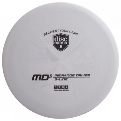Diskgolfo diskas Midrange Driver S-LINE MD5 light grey 1