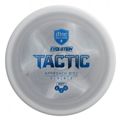 Diskgolfo diskas Midrange Driver SOFT EXO TACTIC Evolution Grey 1 Diskgolfo diskas Midrange Driver SOFT EXO TACTIC Evolution Grey 1