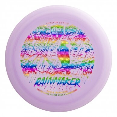 Diskgolfo diskas Putter D-LINE FLEX 3 Rainmaker Purple 1 Diskgolfo diskas Putter D-LINE FLEX 3 Rainmaker Purple 1