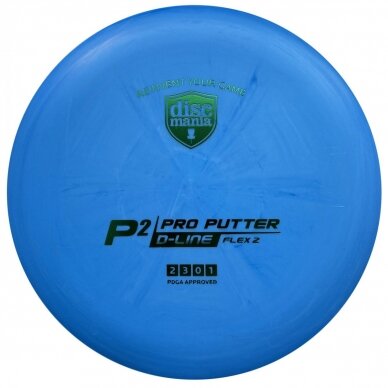 Diskgolfo diskas Putter D-LINE P2 FLEX 2 Other 1 Diskgolfo diskas Putter D-LINE P2 FLEX 2 Other 1
