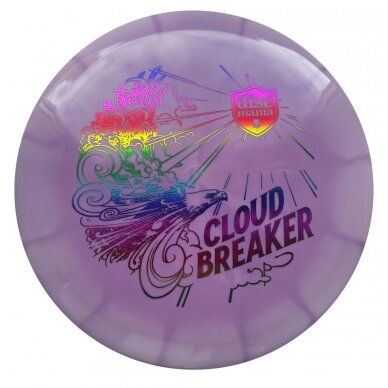 Diskgolfo diskas Putter LUX VAPOR Cloud Breaker Purple/White 1 Diskgolfo diskas Putter LUX VAPOR Cloud Breaker Purple/White 1
