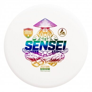 Diskgolfo diskas Putter SENSEI Active White 1 Diskgolfo diskas Putter SENSEI Active White 1