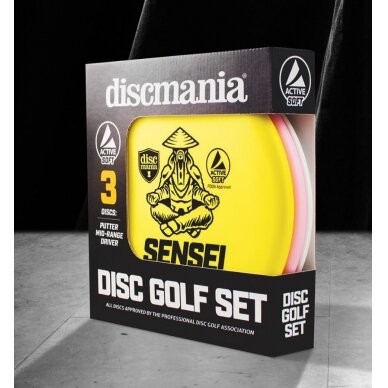 Diskgolfo diskų rinkinys Active 3 Soft Disc Set 5
