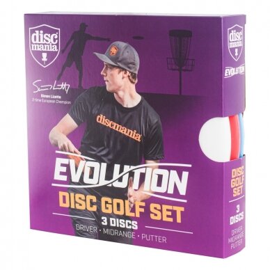 Diskgolfo diskų rinkinys DISCMANIA Evolution 3vnt. Diskgolfo diskų rinkinys DISCMANIA Evolution 3vnt.