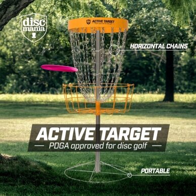 Diskgolfo taikinys DISCMANIA Active kilnojamas 1