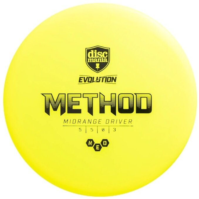 Diskgolfo diskas Midrange Driver NEO METHOD Evolution Yellow 1