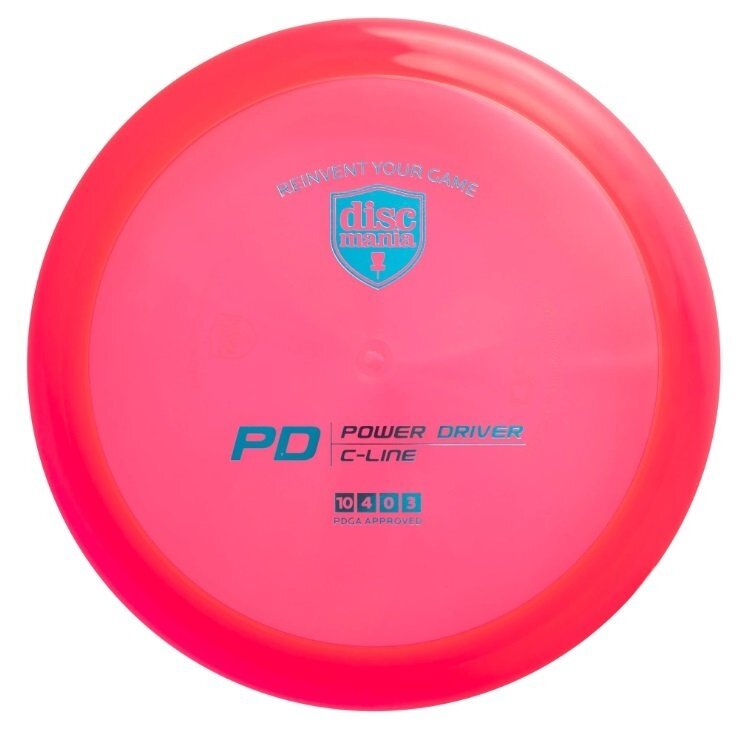 Diskgolfo diskas Distance Driver C-LINE PD Pink 1
