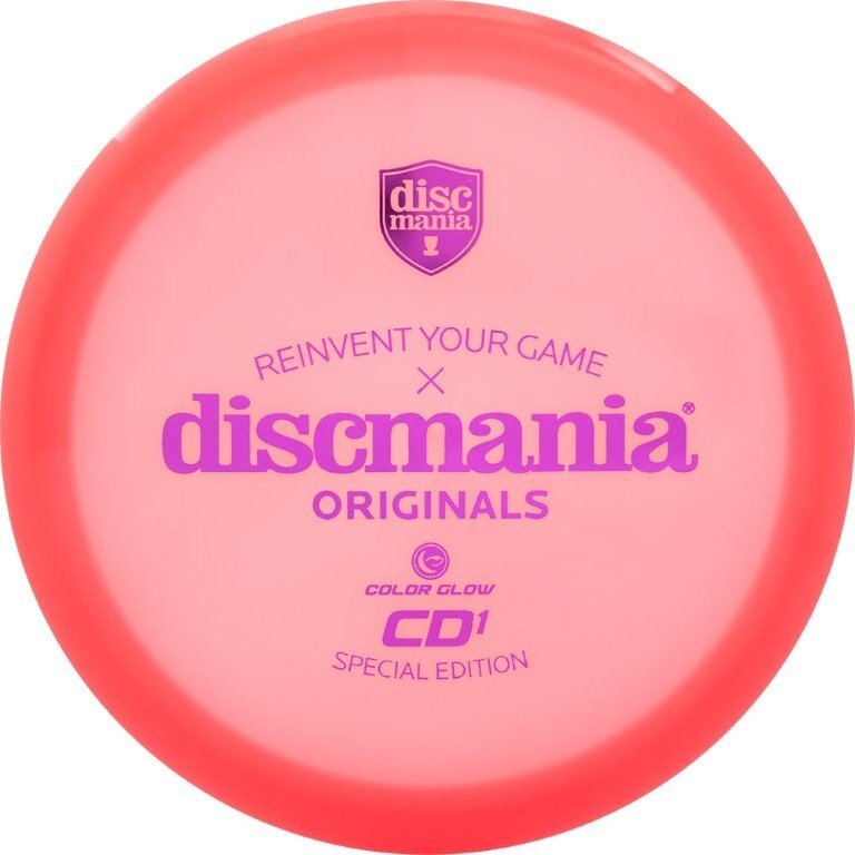 Diskgolfo diskas Distance Driver C-LINE CD1 COLOR GLOW Red 1 Diskgolfo diskas Distance Driver C-LINE CD1 COLOR GLOW Red 1