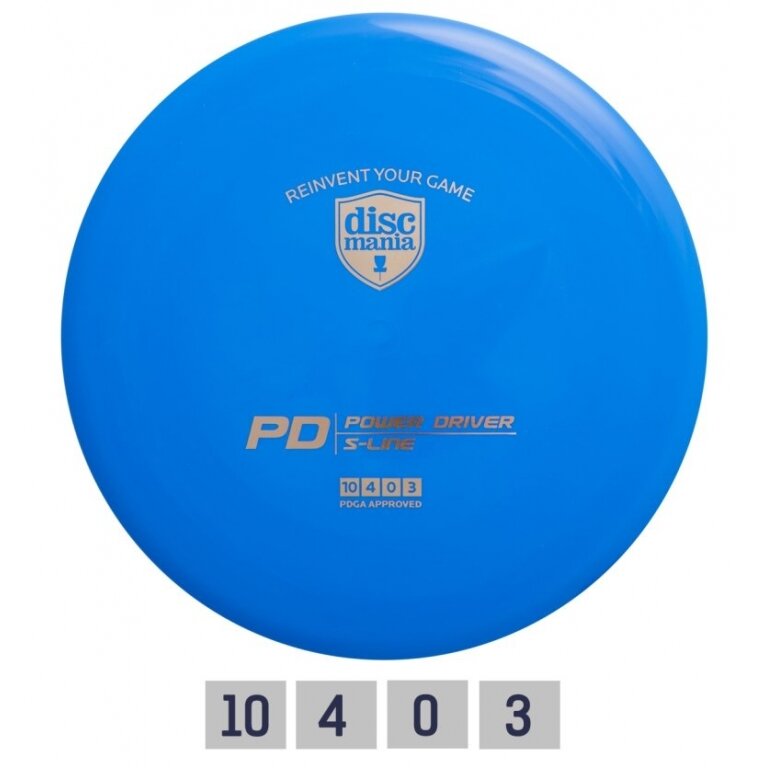 Diskgolfo diskas Distance Driver S-LINE PD blue Diskgolfo diskas Distance Driver S-LINE PD blue