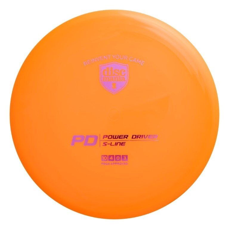 Diskgolfo diskas Distance Driver S-LINE PD orange 1 Diskgolfo diskas Distance Driver S-LINE PD orange 1