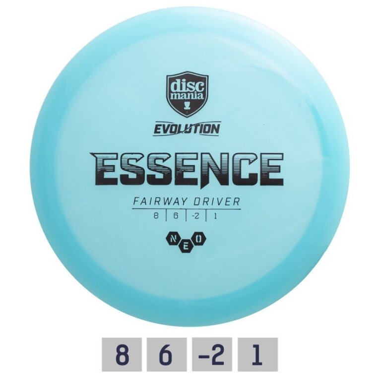 Diskgolfo diskas Fairway Driver NEO ESSENCE Evolution Light Blue Diskgolfo diskas Fairway Driver NEO ESSENCE Evolution Light Blue