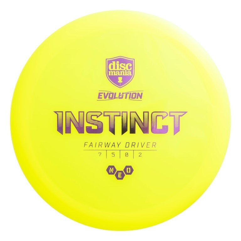 Diskgolfo diskas Fairway Driver NEO INSTINCT Evolution Yellow 1 Diskgolfo diskas Fairway Driver NEO INSTINCT Evolution Yellow 1