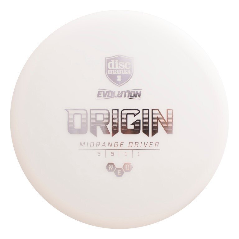 Diskgolfo diskas Midrange Driver NEO ORIGIN Evolution white 1