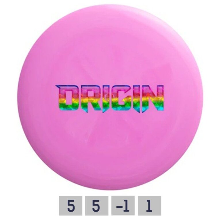 Diskgolfo diskas Midrange Driver NEO ORIGIN Origin Barstamp Purple Diskgolfo diskas Midrange Driver NEO ORIGIN Origin Barstamp Purple