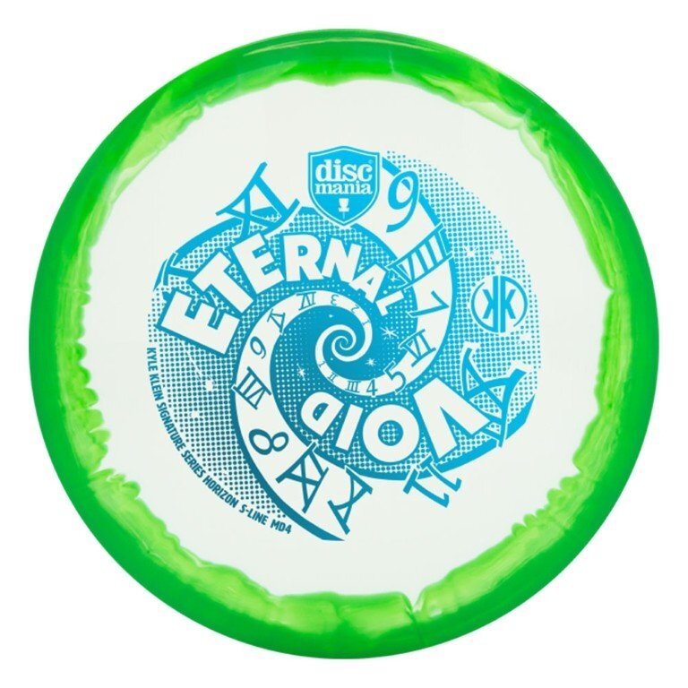 Diskgolfo diskas Midrange Driver S-LINE MD4 ETERNAL VOID White/Green 1 Diskgolfo diskas Midrange Driver S-LINE MD4 ETERNAL VOID White/Green 1