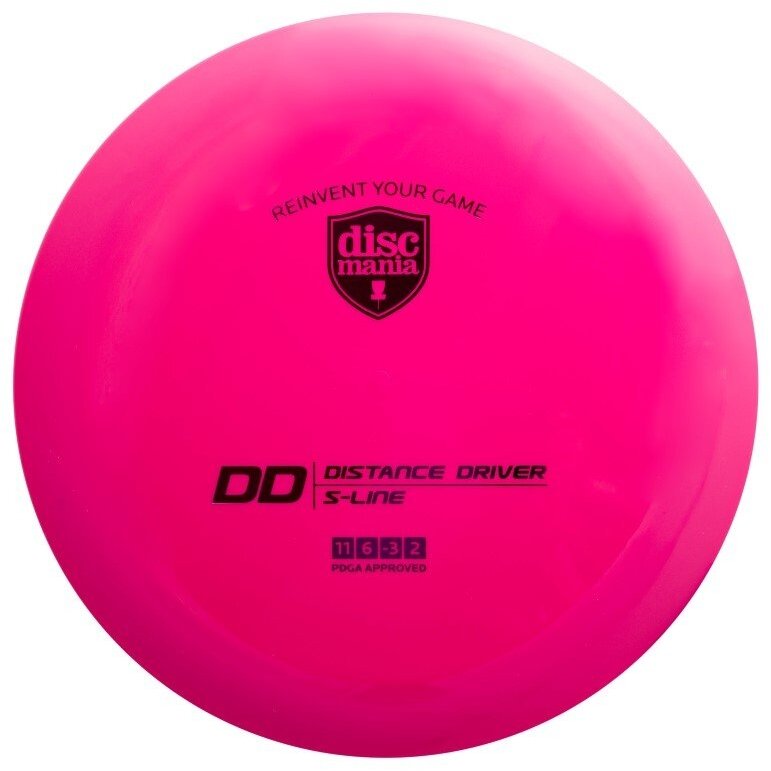 Diskgolfo diskas Distance Driver S-LINE DD Pink 1 Diskgolfo diskas Distance Driver S-LINE DD Pink 1