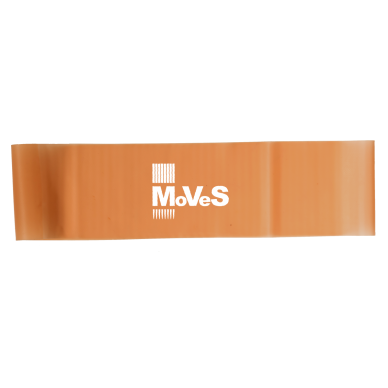 Elastinė juosta kilpa MVS – gelsva (ypač silpna) 7,5cm x 30cm (padidinto pločio) 2