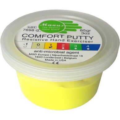 Ergoterapinė masė MVS Comfort Anti-bakterinė 57g 3 Ergoterapinė masė MVS Comfort Anti-bakterinė 57g 3