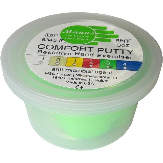 Ergoterapinė masė MVS Comfort Anti-bakterinė 57g 4 Ergoterapinė masė MVS Comfort Anti-bakterinė 57g 4