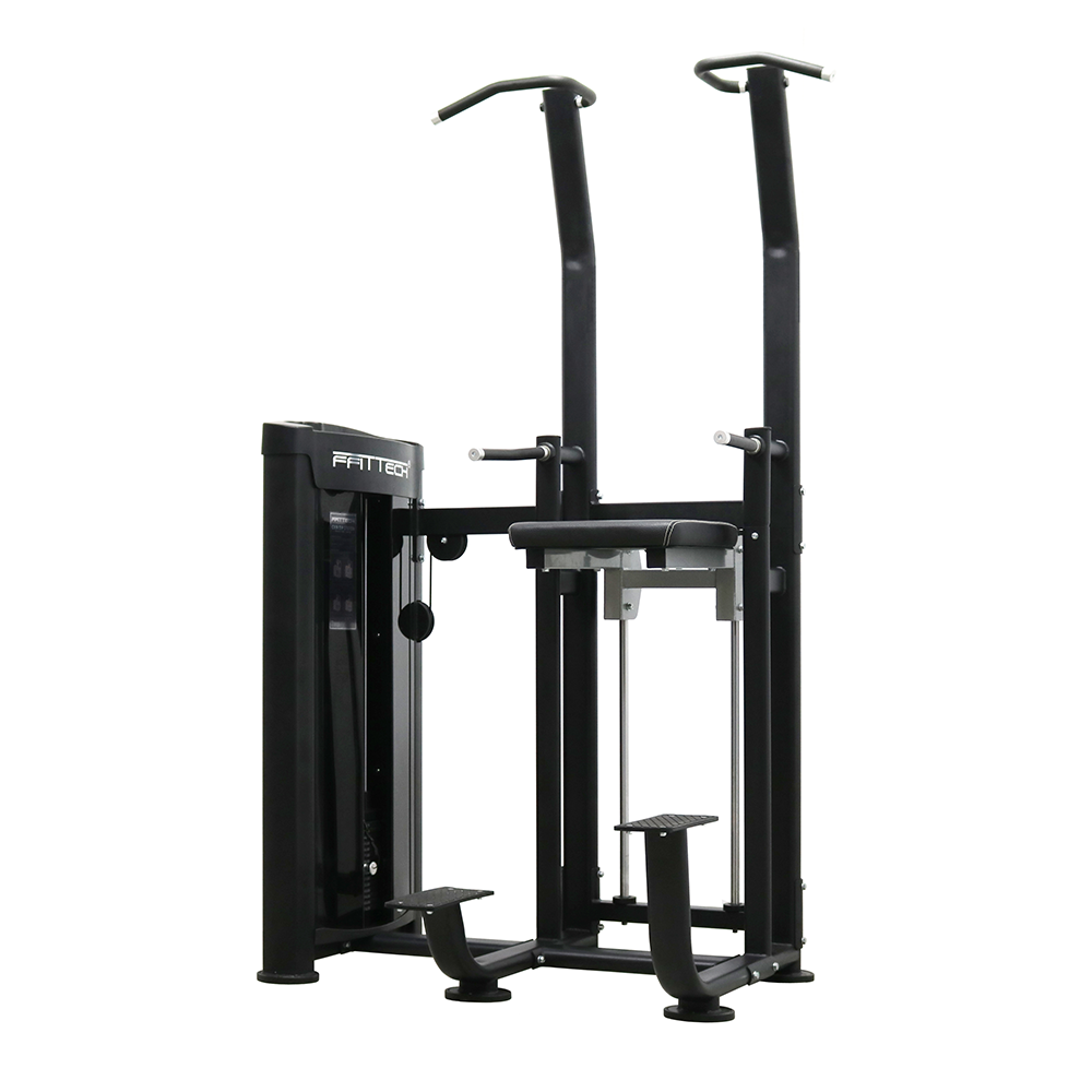 Ffittech (Dual) Assisted Chin-dip (svorių blokas 80kg) Ffittech (Dual) Assisted Chin-dip (svorių blokas 80kg)