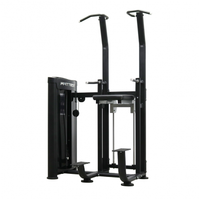 Ffittech (Dual) Assisted Chin-dip (svorių blokas 80kg) Ffittech (Dual) Assisted Chin-dip (svorių blokas 80kg)