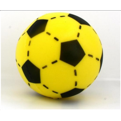Foam ball 20 cm, yellow - black Foam ball 20 cm, yellow - black