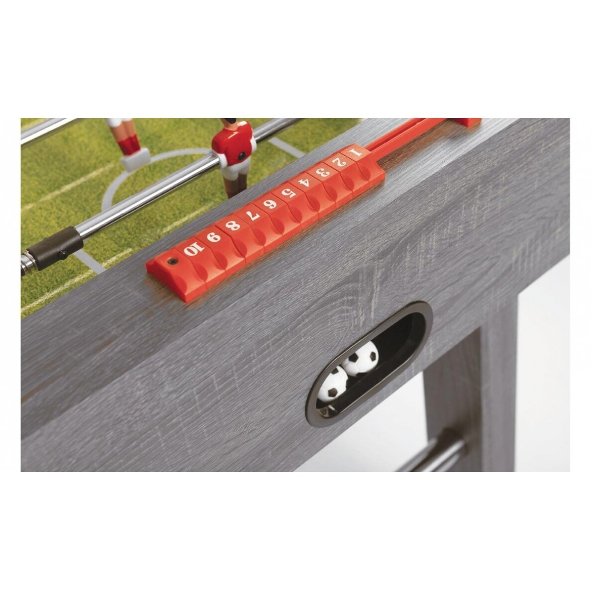 Futbolo stalas F-2 GREY OAK telescopic rods 3 Futbolo stalas F-2 GREY OAK telescopic rods 3