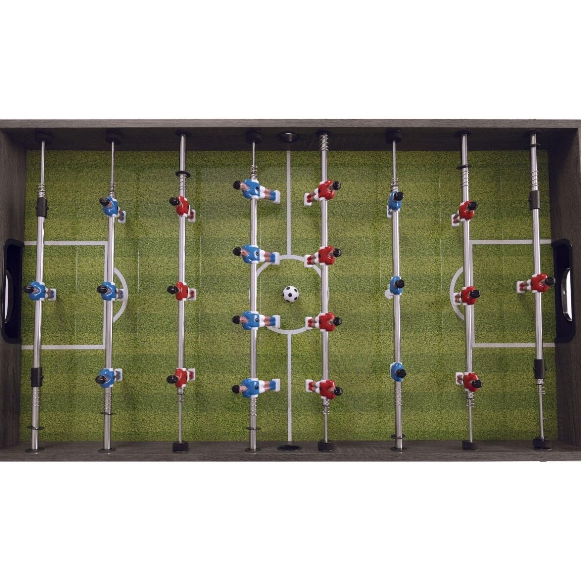 Futbolo stalas F-2 GREY OAK telescopic rods 4 Futbolo stalas F-2 GREY OAK telescopic rods 4