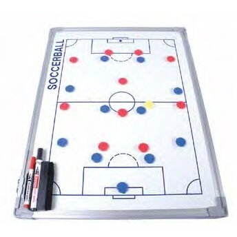Futbolo trenerio taktinė lenta 45x30cm Futbolo trenerio taktinė lenta 45x30cm