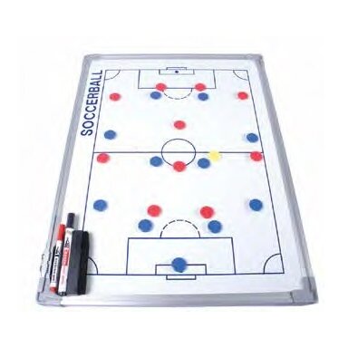 Futbolo trenerio taktinė lenta 45x30cm