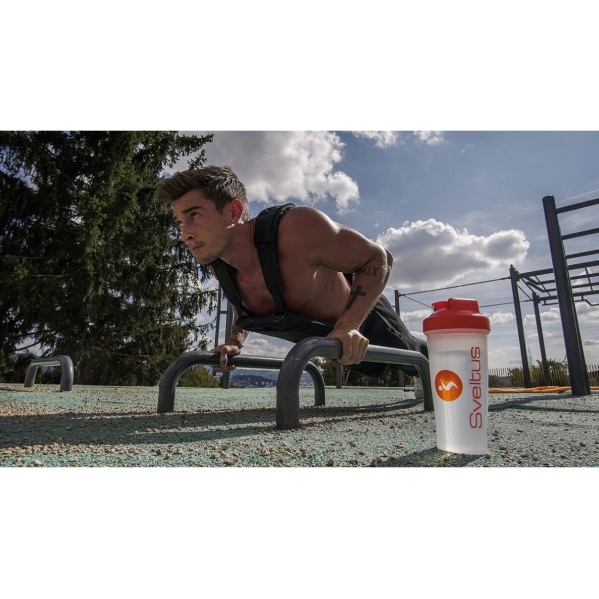 Gertuvė SVELTUS Shaker 600ml 3 Gertuvė SVELTUS Shaker 600ml 3