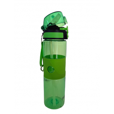 Gertuvė su šiaudeliu TAAN 750 ML (Green) Gertuvė su šiaudeliu TAAN 750 ML (Green)