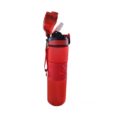 Gertuvė su šiaudeliu TAAN 750 ML (Red) Gertuvė su šiaudeliu TAAN 750 ML (Red)