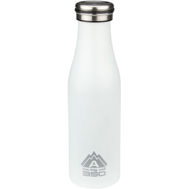 Gertuvė termo ABBEY 21WZ WIT 450ml White/Silver 1 Gertuvė termo ABBEY 21WZ WIT 450ml White/Silver 1