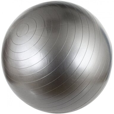 Gimnast. kamuolys 75cm AVENTO 42OC Silver
