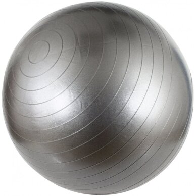 Gimnast. kamuolys 65cm AVENTO 42OB Silver Gimnast. kamuolys 65cm AVENTO 42OB Silver