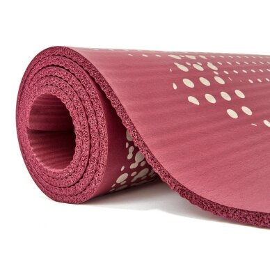 Gimnastikos kilimėlis REEBOK RAMT-12236MN 173x61x0,7cm Maroon Halftone 4 Gimnastikos kilimėlis REEBOK RAMT-12236MN 173x61x0,7cm Maroon Halftone 4