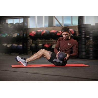 Gimnastikos kilimėlis REEBOK RSMT-40030RD 173x61x0,8cm Red 4 Gimnastikos kilimėlis REEBOK RSMT-40030RD 173x61x0,8cm Red 4