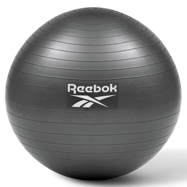 Gimnast. kamuolys 75cm REEBOK RAB-12017BK black + pompa Gimnast. kamuolys 75cm REEBOK RAB-12017BK black + pompa