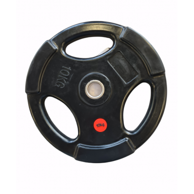 Guma trauktas svoris Prove 31mm 10kg (su nerūdijančio plieno įvore) 1 Guma trauktas svoris Prove 31mm 10kg (su nerūdijančio plieno įvore) 1