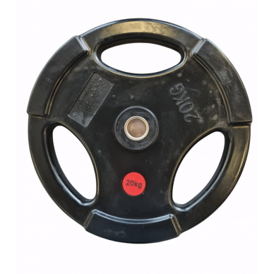 Guma trauktas svoris Prove 31mm 20kg (su nerūdijančio plieno įvore) Guma trauktas svoris Prove 31mm 20kg (su nerūdijančio plieno įvore)