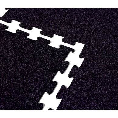 Guminė danga Puzzle 1000x1000x20mm (dvipusė) 2 Guminė danga Puzzle 1000x1000x20mm (dvipusė) 2