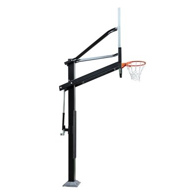 Krepšinio stovas "Prove" betonuojmas (12mm grūdinto stiklo lenta 180x105cm) 2 Krepšinio stovas "Prove" betonuojmas (12mm grūdinto stiklo lenta 180x105cm) 2