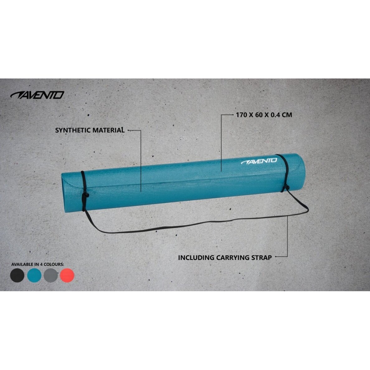 Jogos kilimėlis AVENTO 42MB 173x61x0,4cm Blue 5